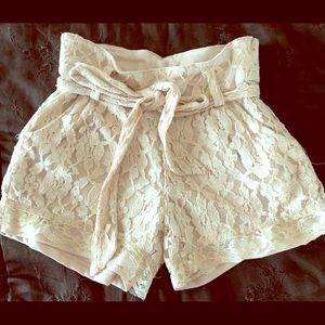 Bar III Lace Shorts XS